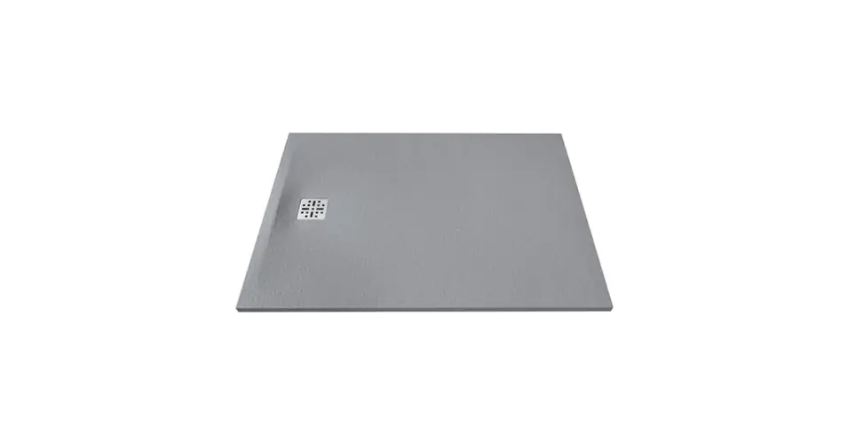 MARMY Dolomite zuhanytálca - 100×140 matt szürke (valentino grey) Árengedmény